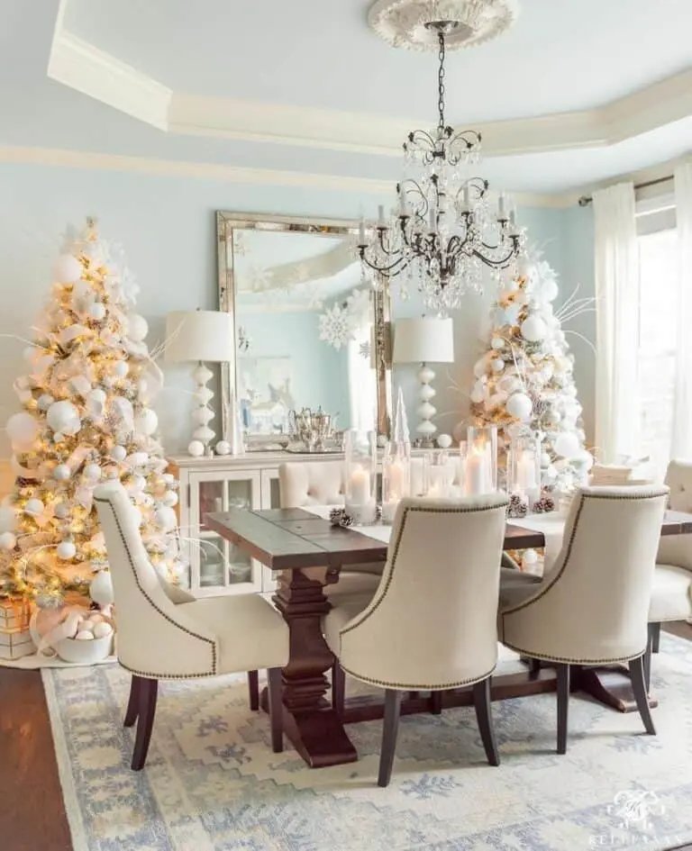 Burlap Tree Decorations