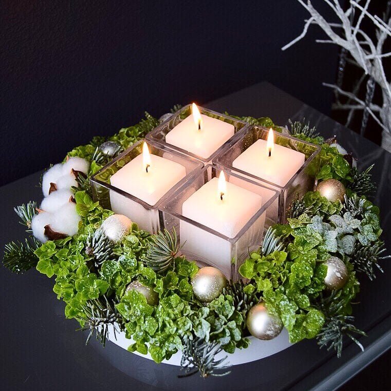 Candle Flower Box