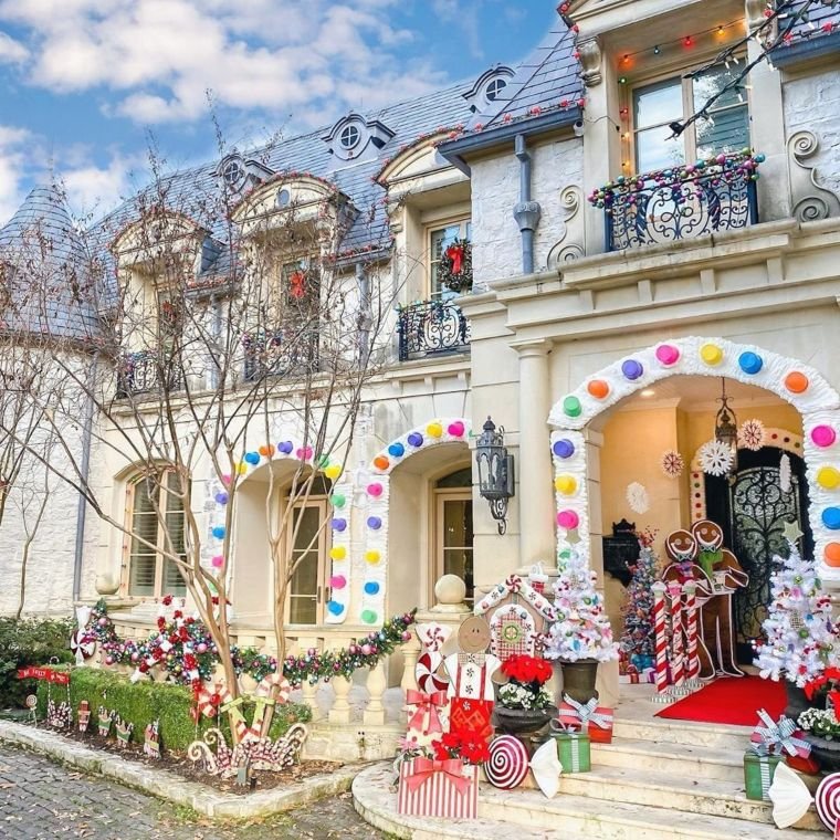 Candy Cane Porch