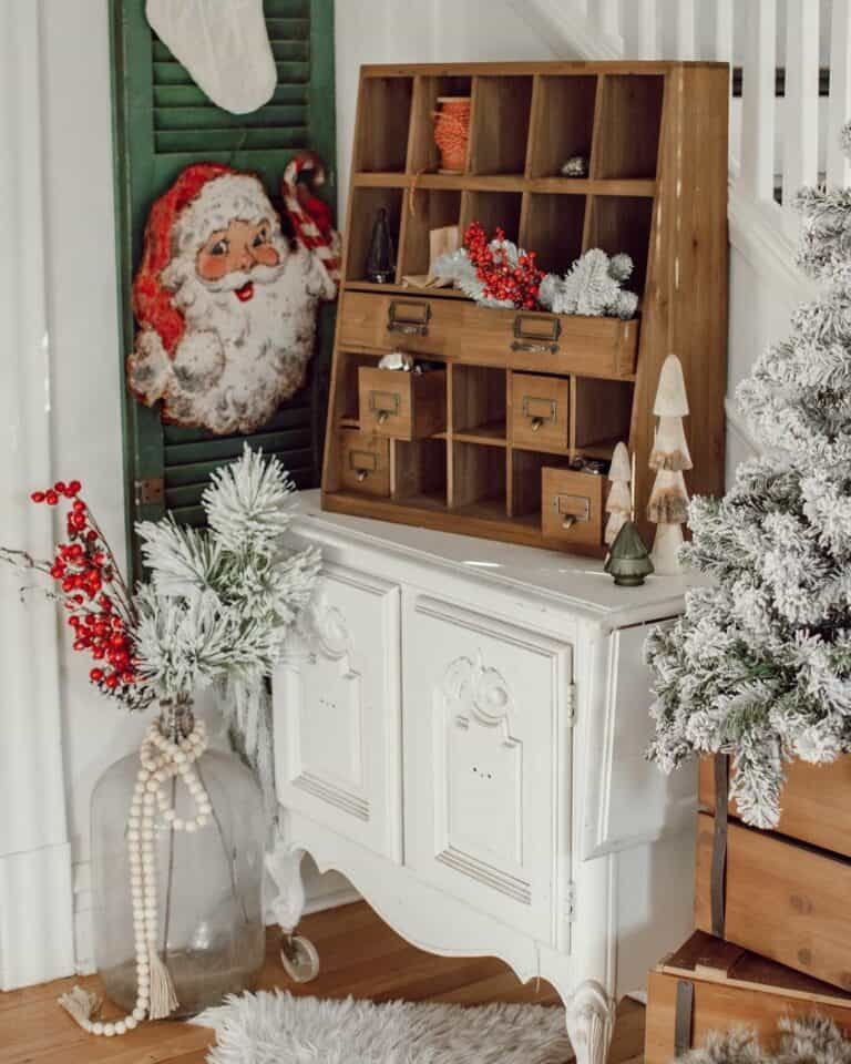Christmas Entryway Decor