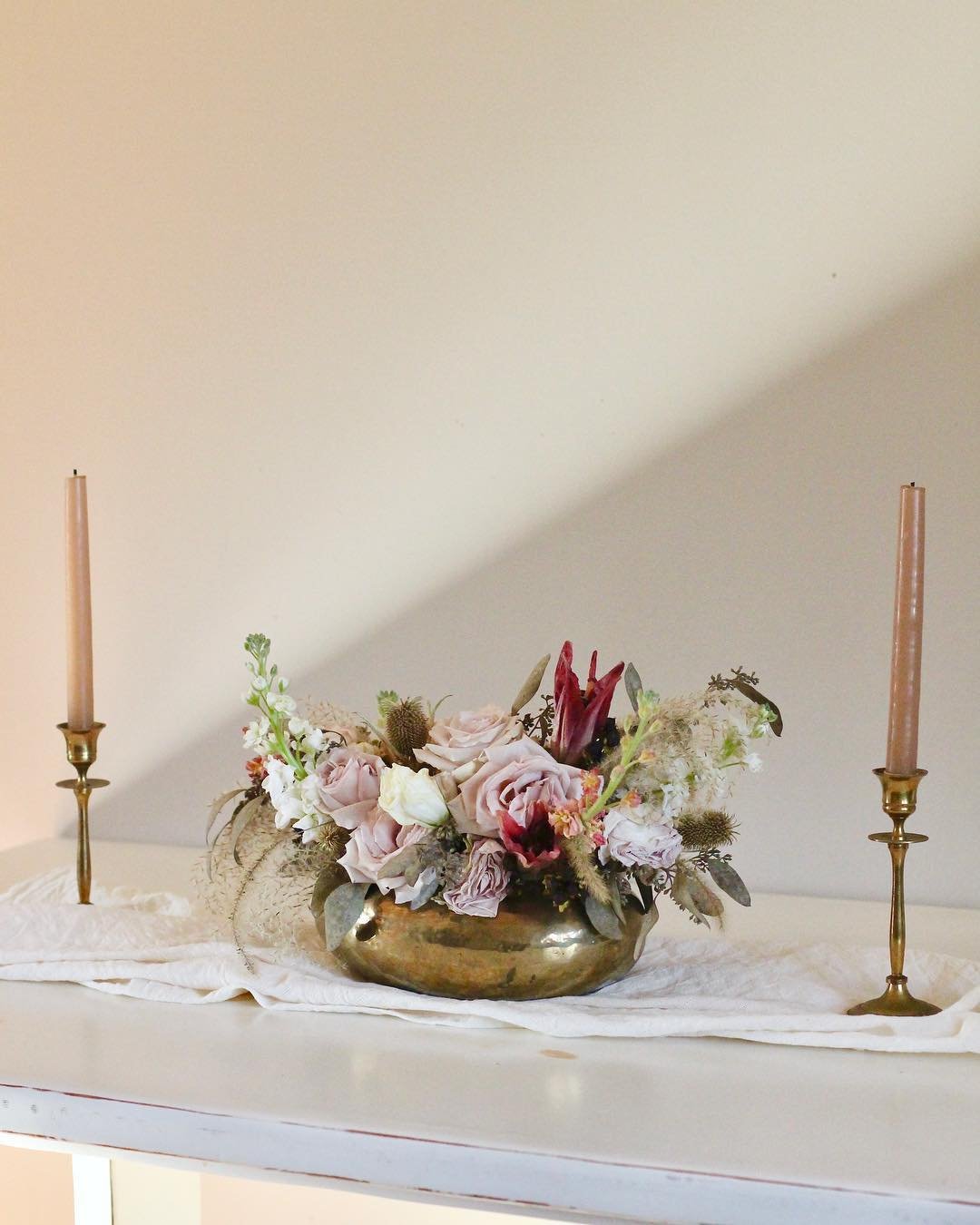 Christmas Floral Centerpiece