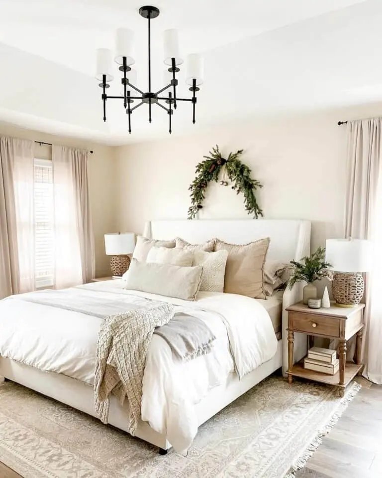 Christmas Garland Bedroom