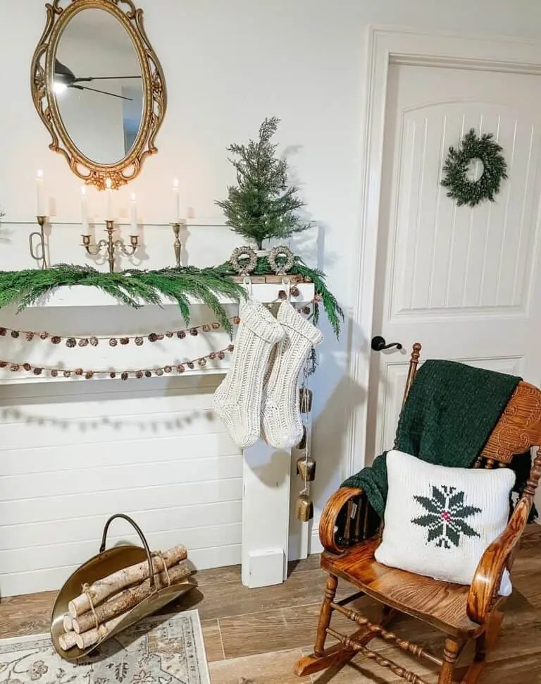 Christmas Mantel Display