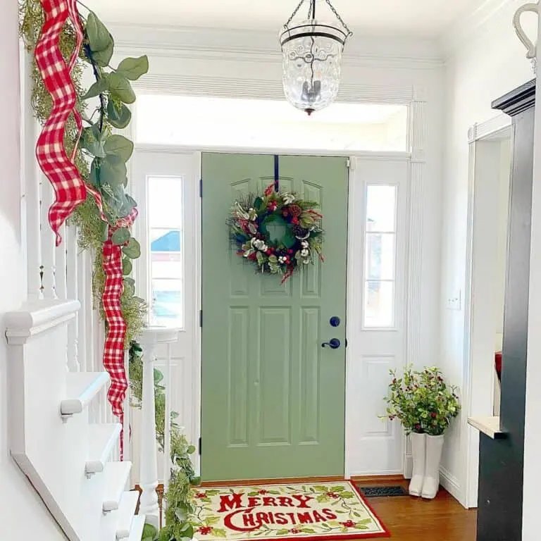 Christmas Staircase Garland