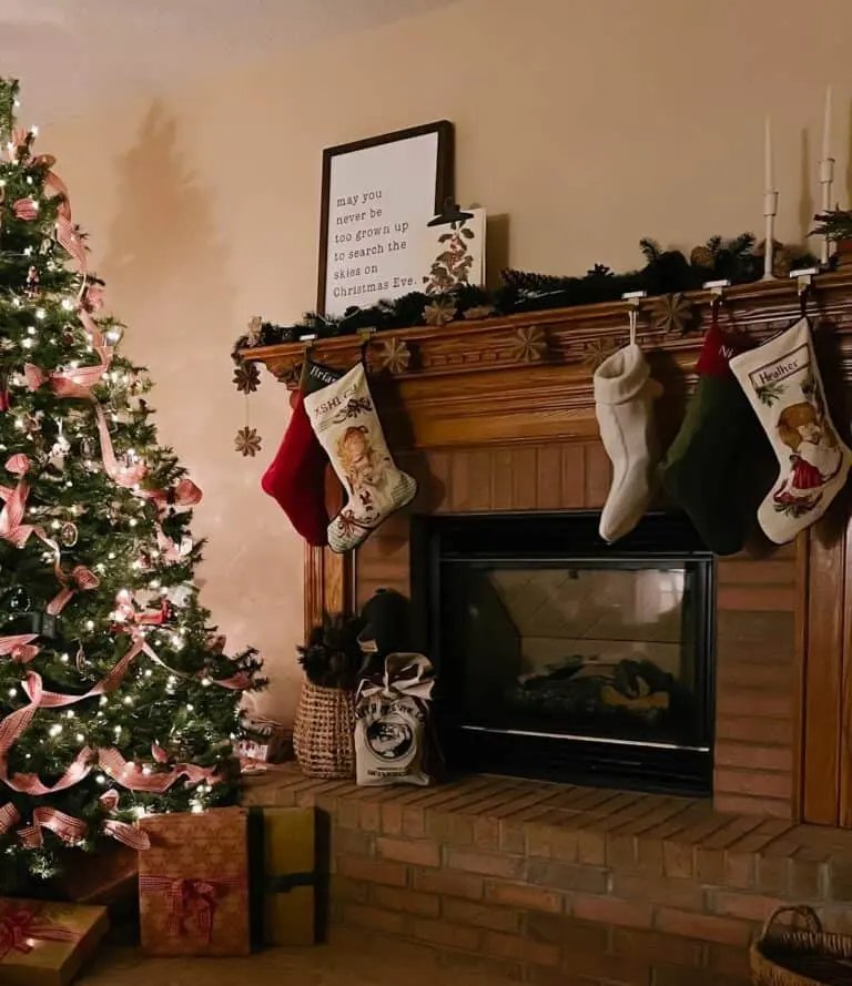Christmas Stockings Mantel