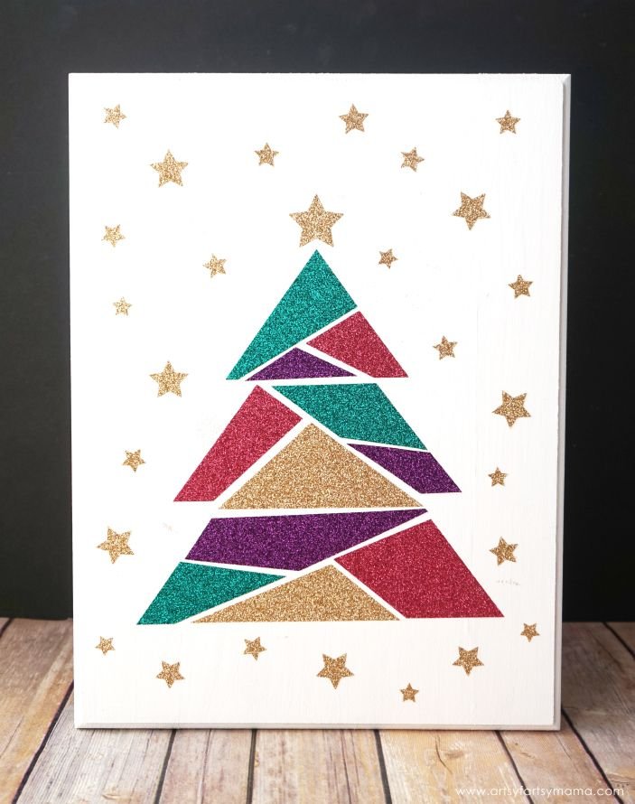 Christmas Tree Stencil