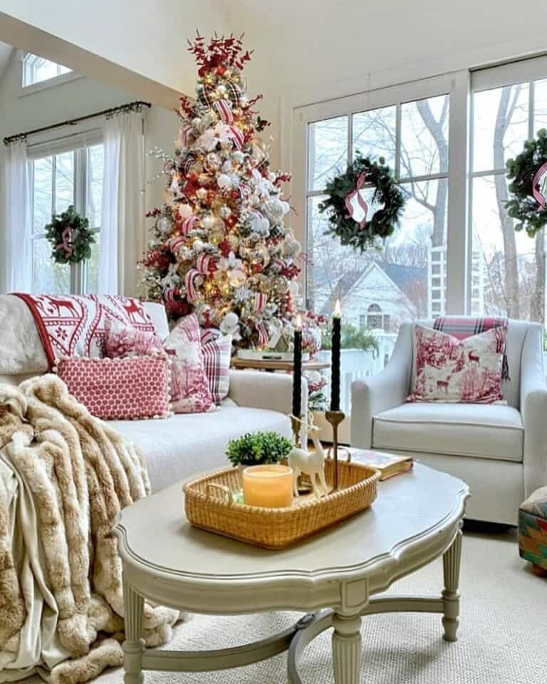 Christmas Tree Throws