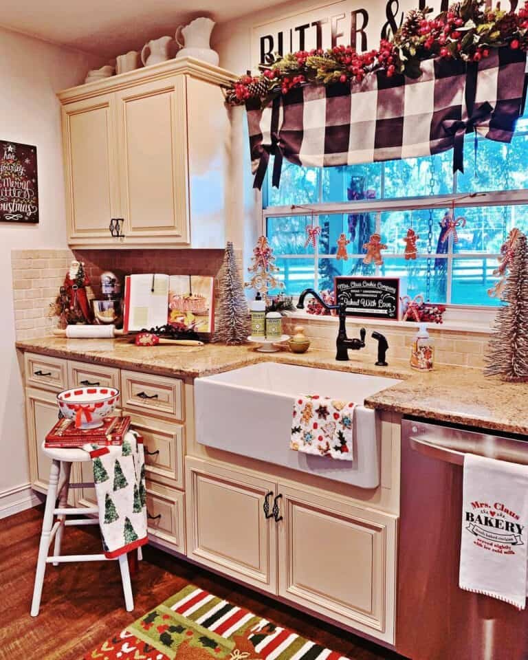 Christmas Window Garlands