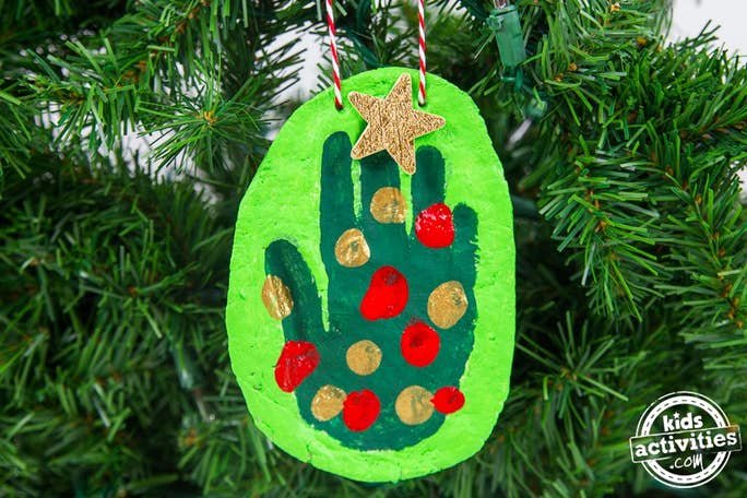 Clay Tree Ornaments