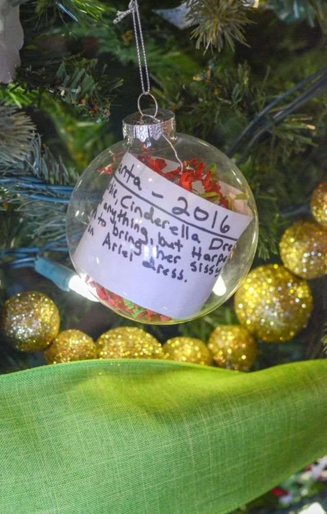 Clear Acrylic Ornaments