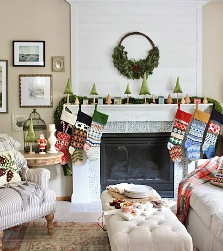 Colorful Christmas Stockings