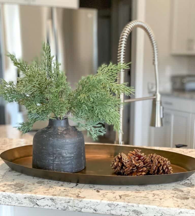 Copper Tray Display