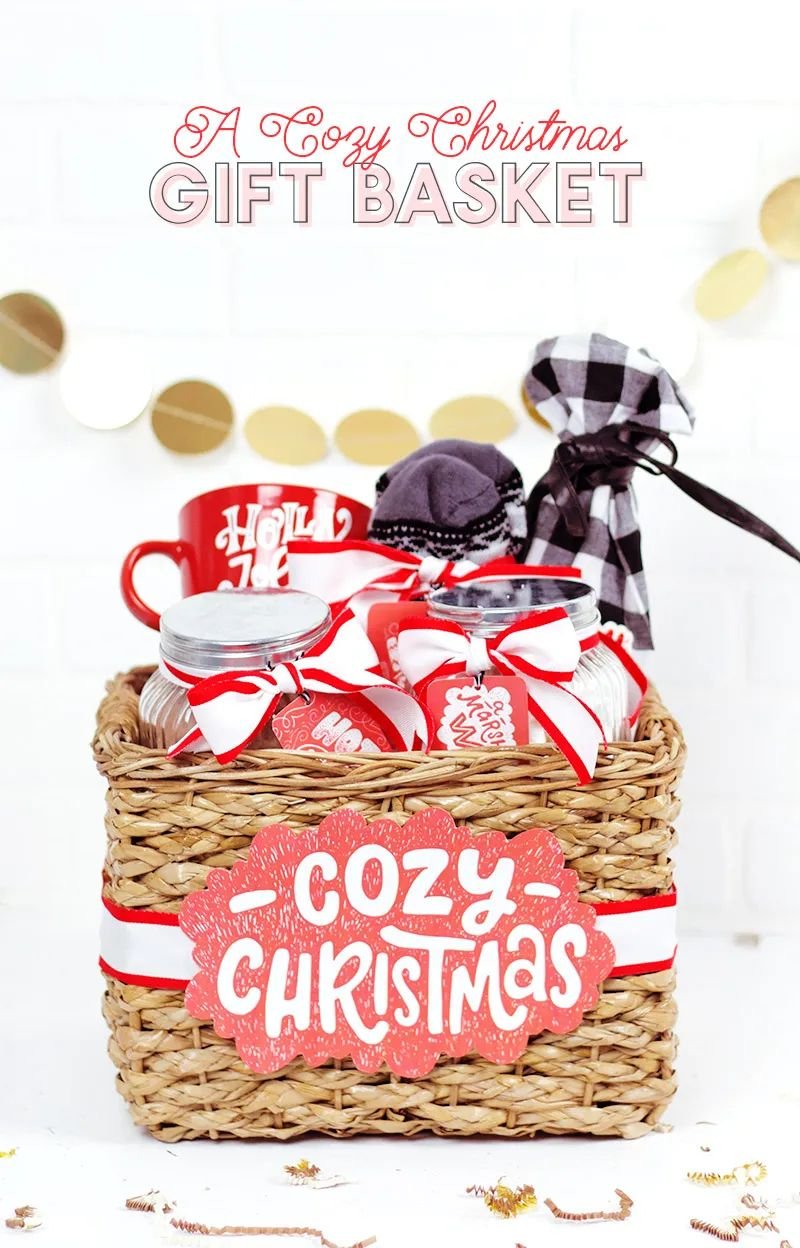Cozy Winter Basket