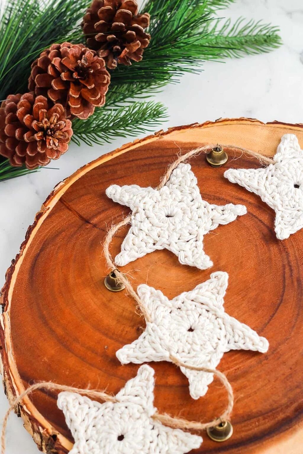 Crochet Star Garland