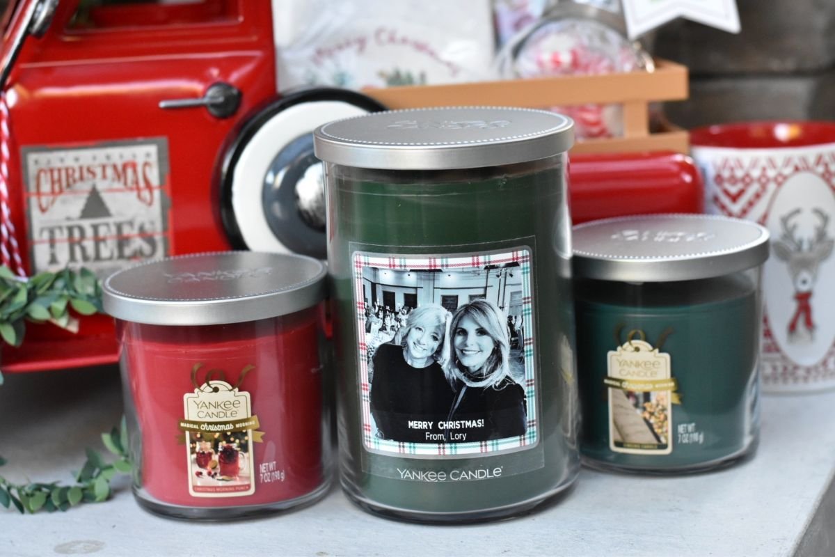 Custom Photo Candles