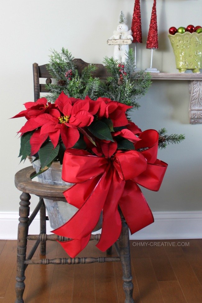 Decorated Galvanized Bucket