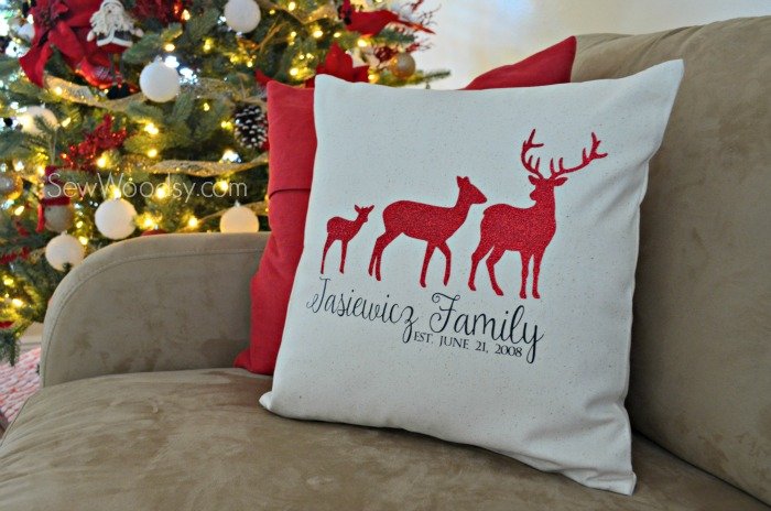 Deer Iron-On Pillows