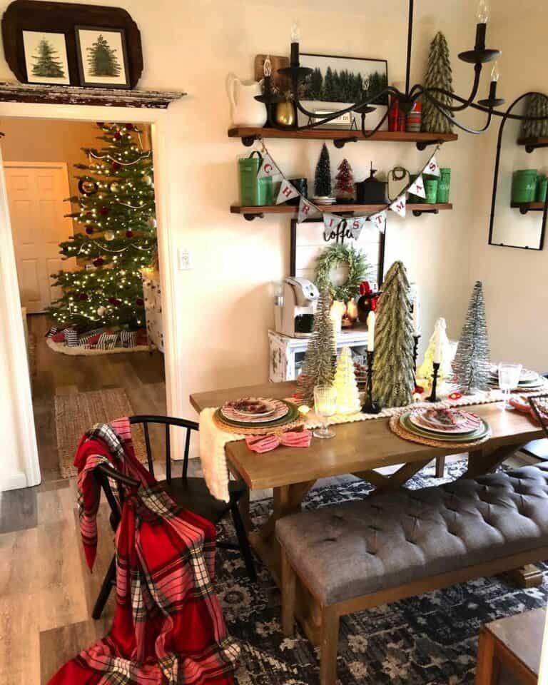 Dining Room Shelves