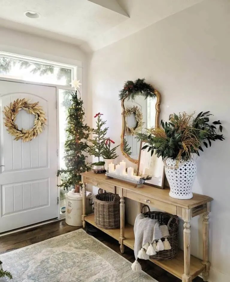 Entryway Tree Display