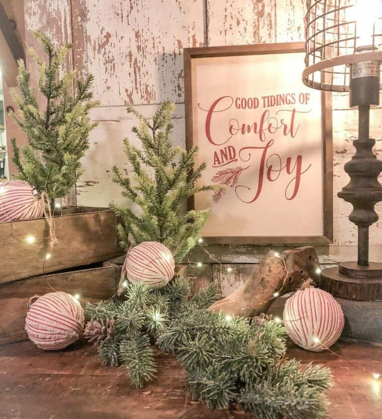 Fabric Christmas Ornaments
