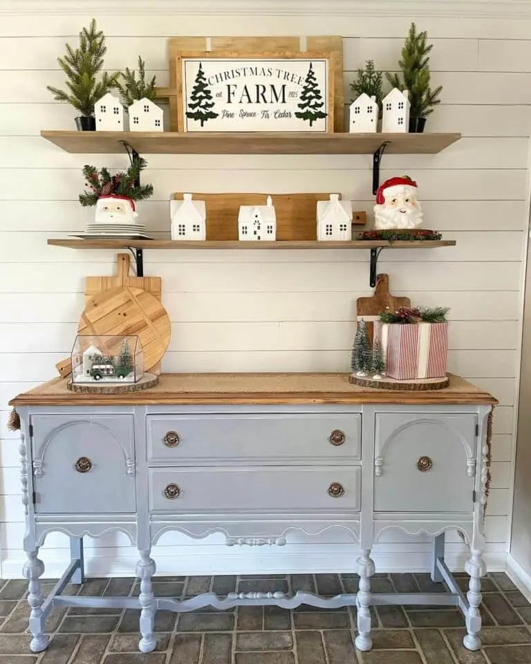 Farmhouse Buffet Display