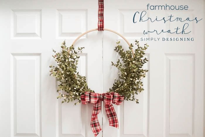 Farmhouse Door Wreath