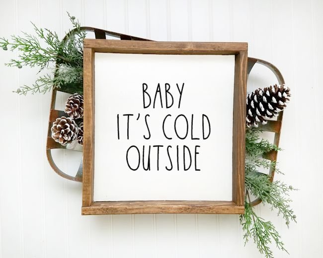 Farmhouse Reindeer Sign
