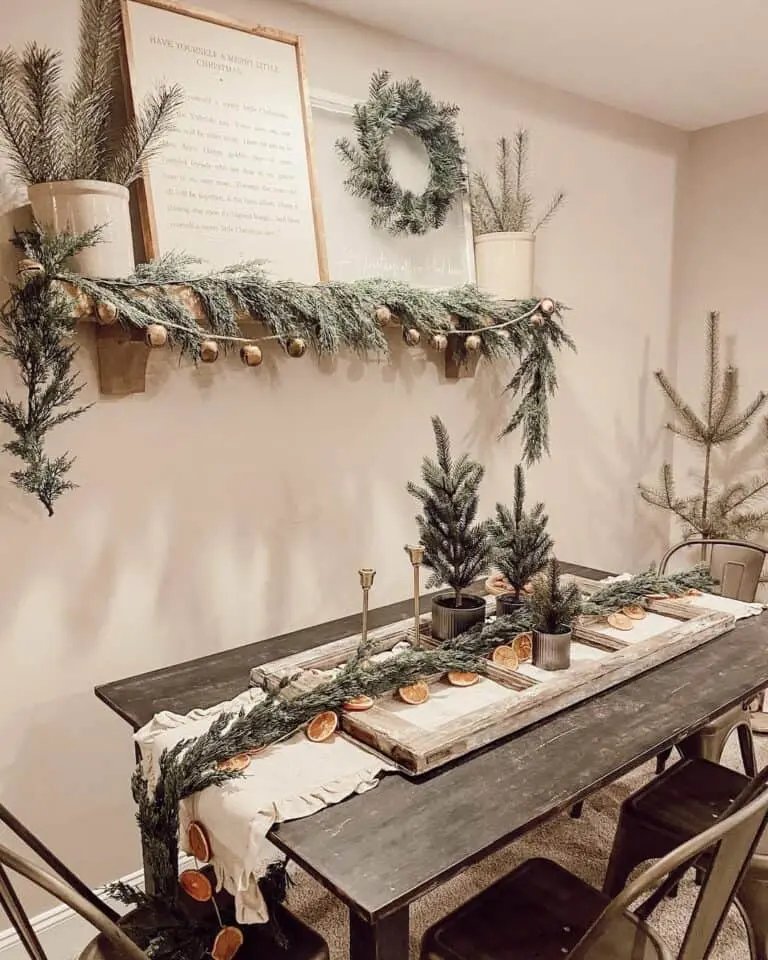 Farmhouse Shelf Display