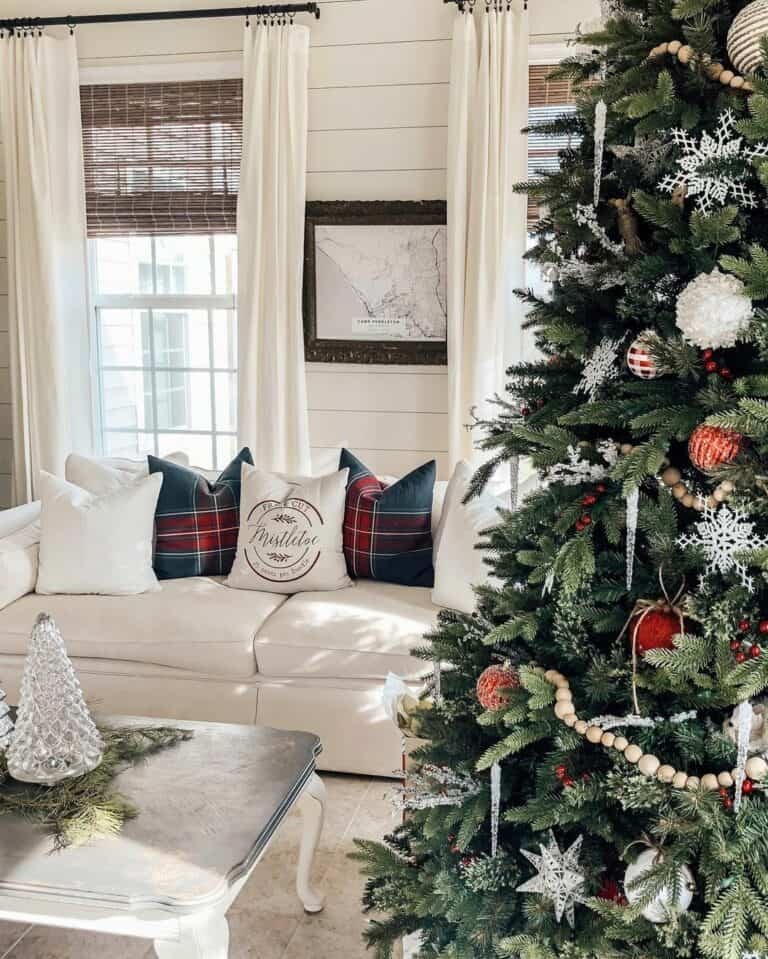 Farmhouse Snowflake Ornaments