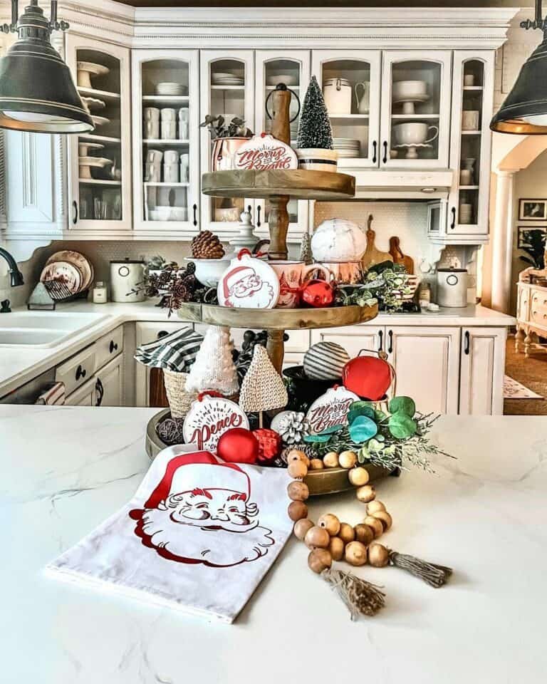 Farmhouse Tiered Tray