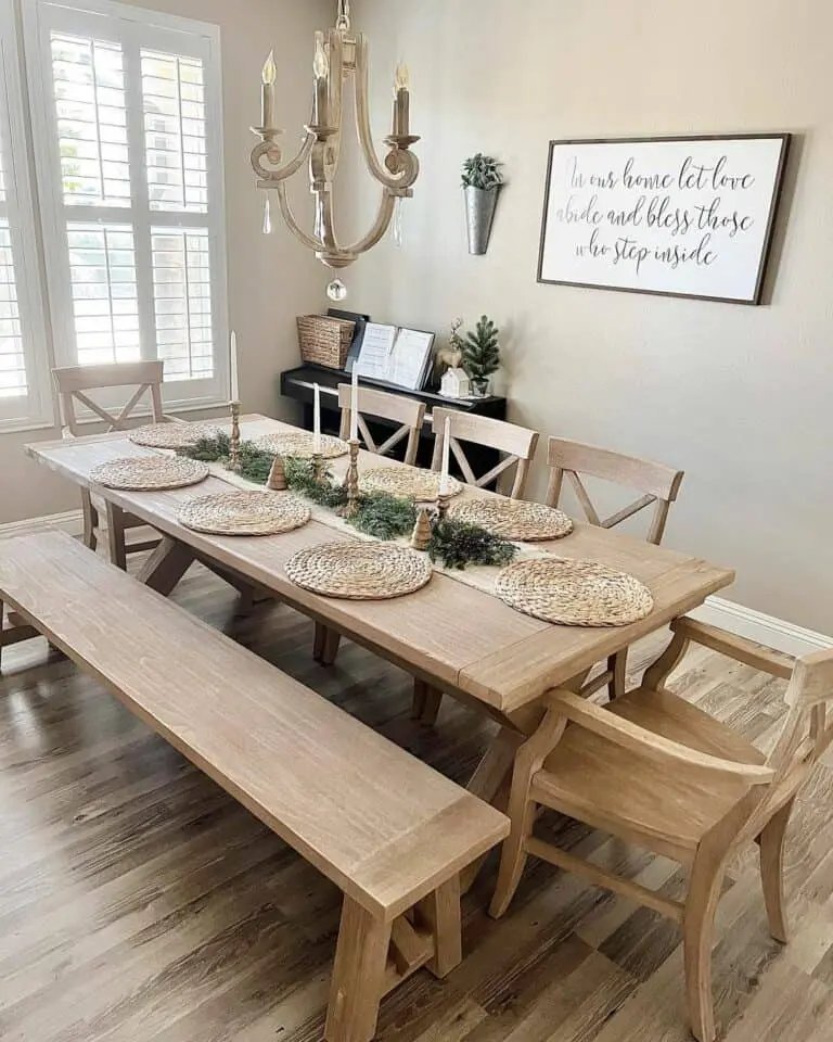 Farmhouse Wood Table