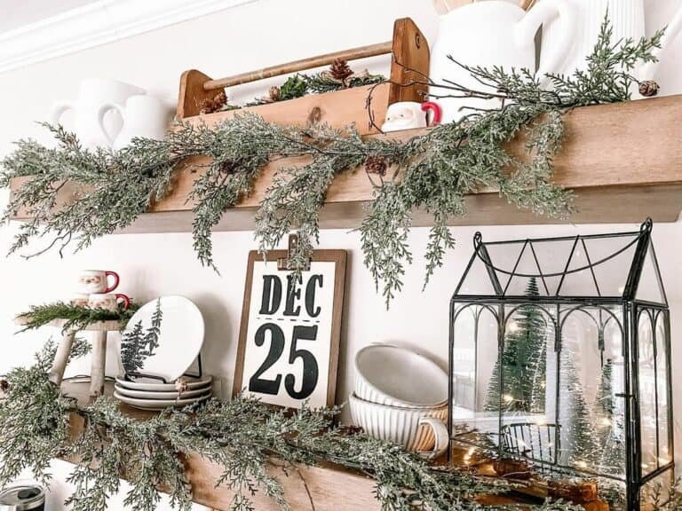 Farmhouse Wooden Shelves