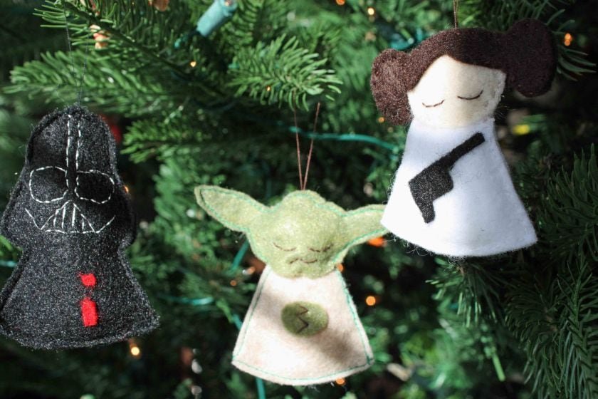 Felt Character Ornaments