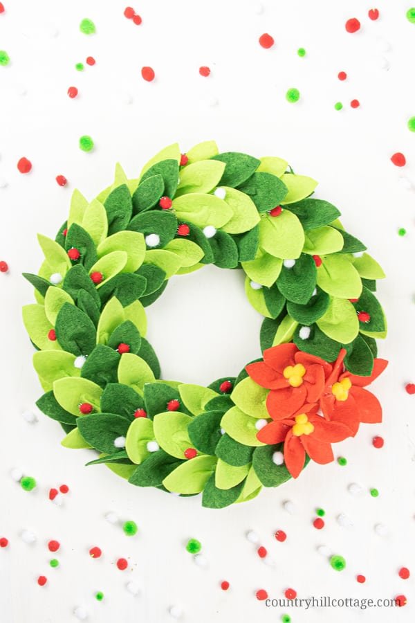 Felt Christmas Wreaths