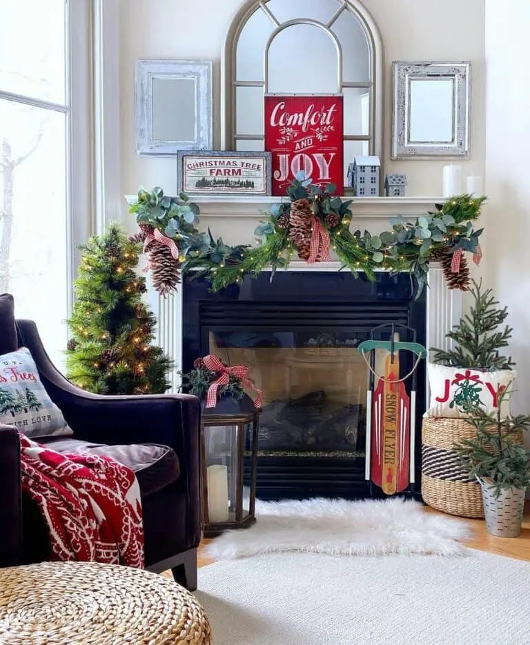 Fireplace Floor Decorations