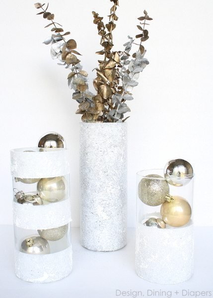 Frosted Glass Vase