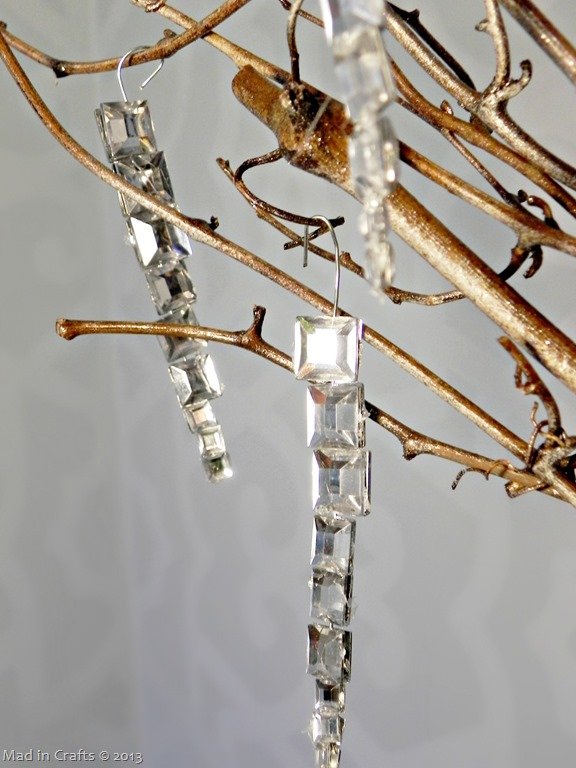Gem Icicle Ornaments
