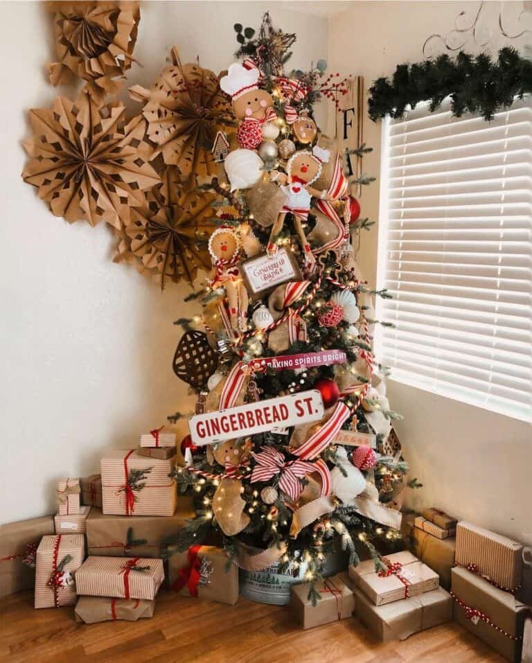 Gingerbread Tree Ornaments