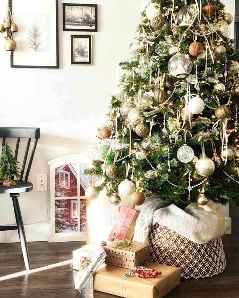 Glass Bauble Tree