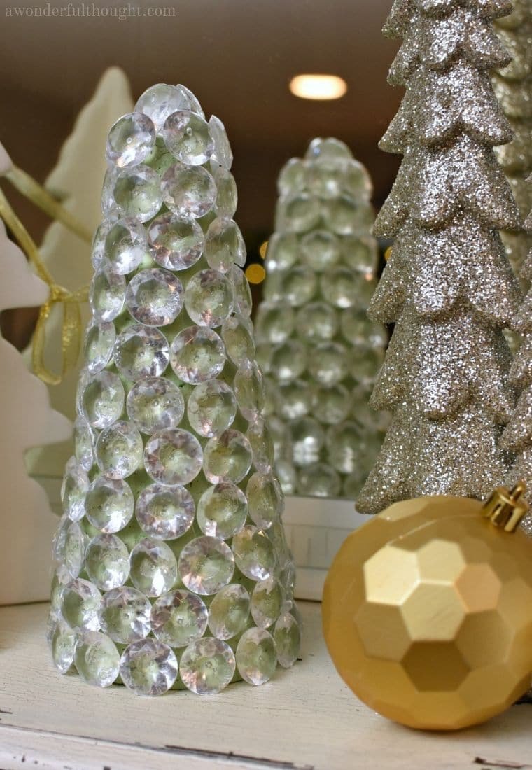 Glitter Cone Trees