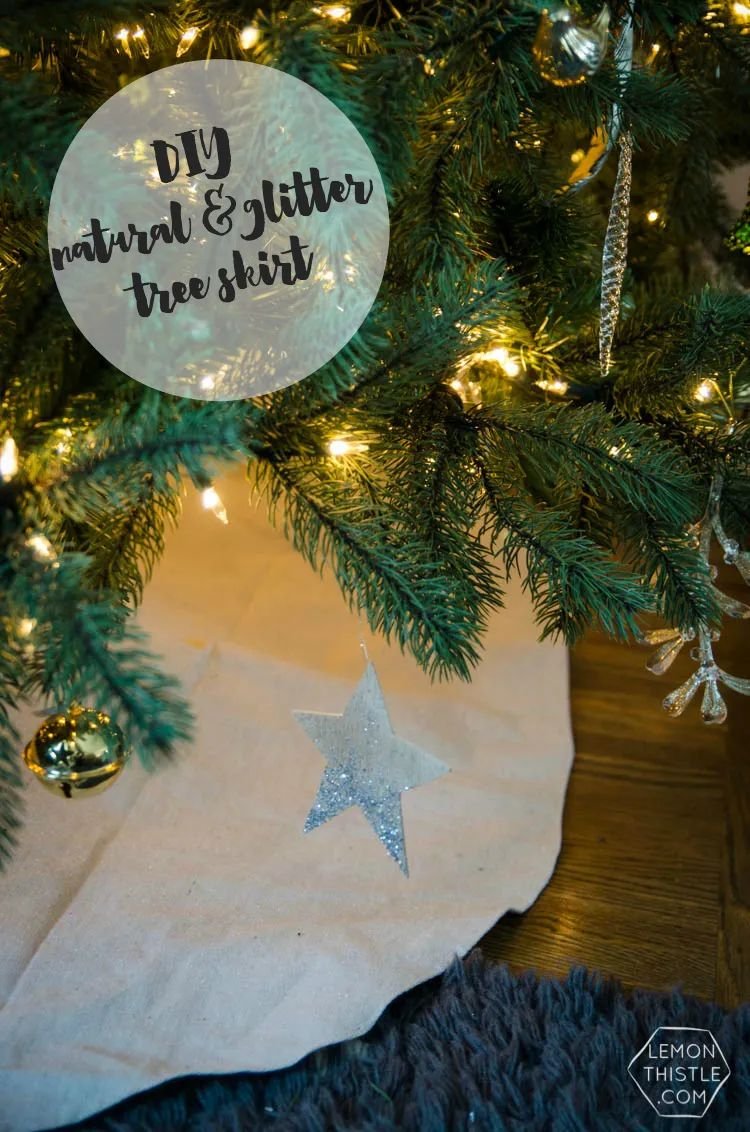 Glitter Tree Skirt