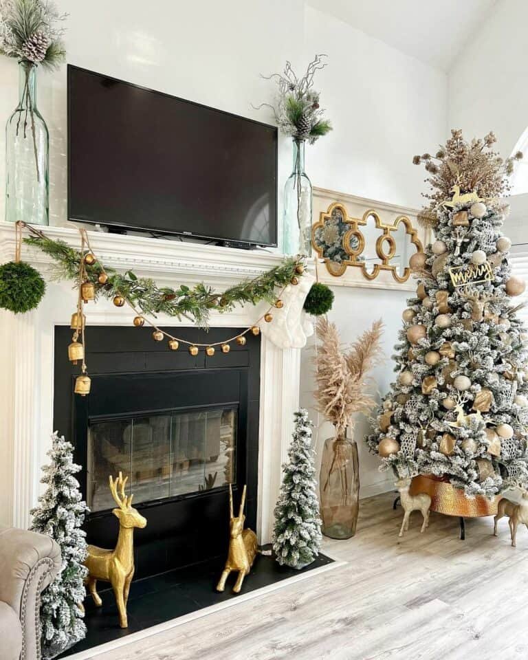 Gold Christmas Ornaments