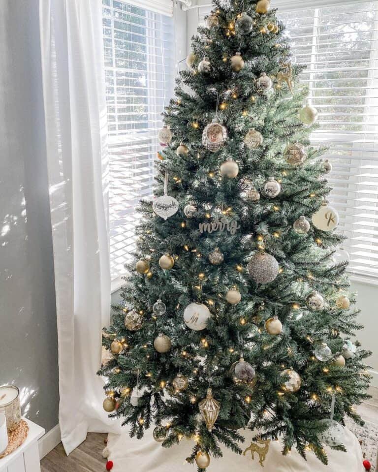 Gold Tree Ornaments