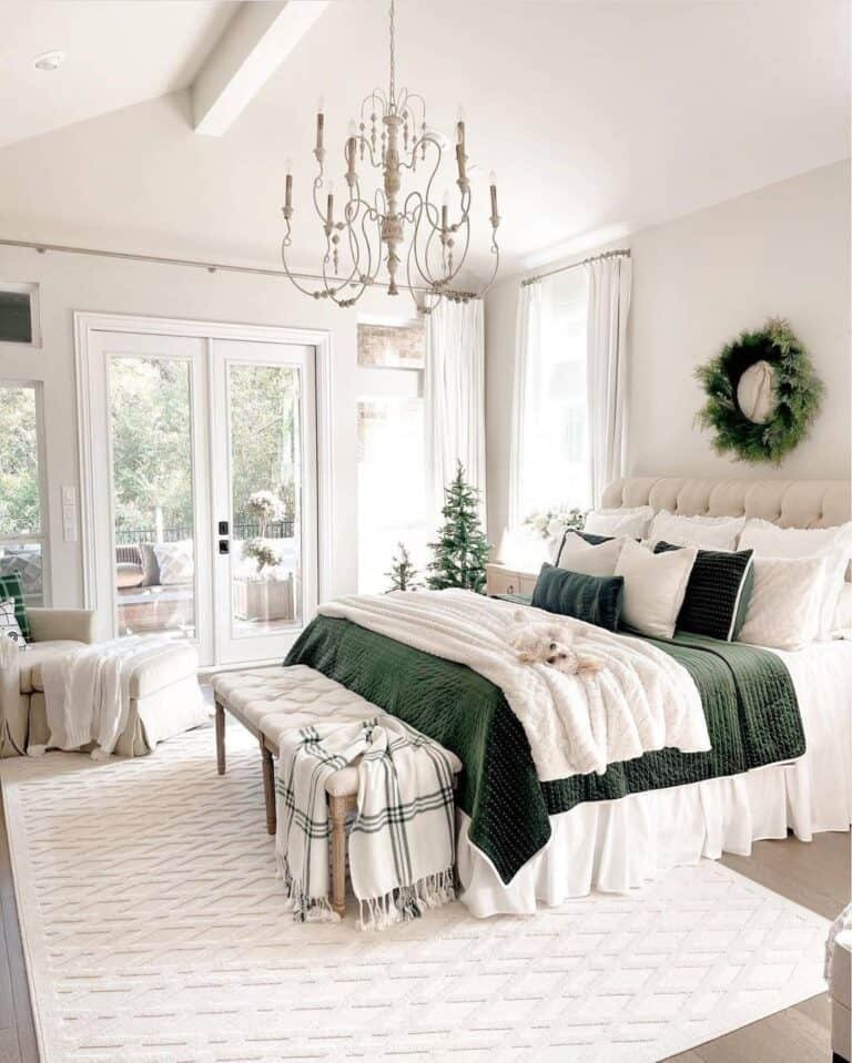 Green Christmas Bedding
