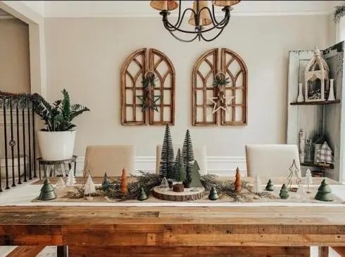 Green Tree Centerpiece