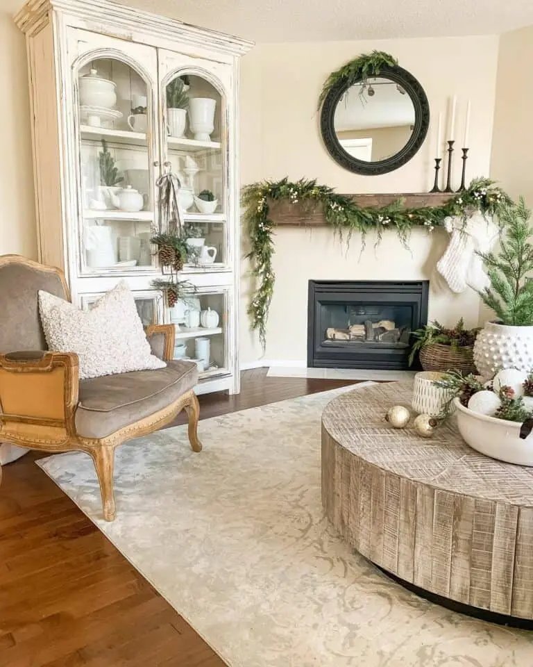 Greenery Wood Mantels