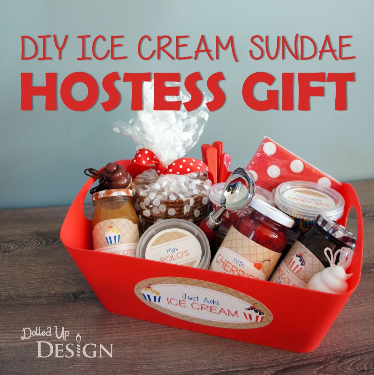Ice Cream Sundae Kit