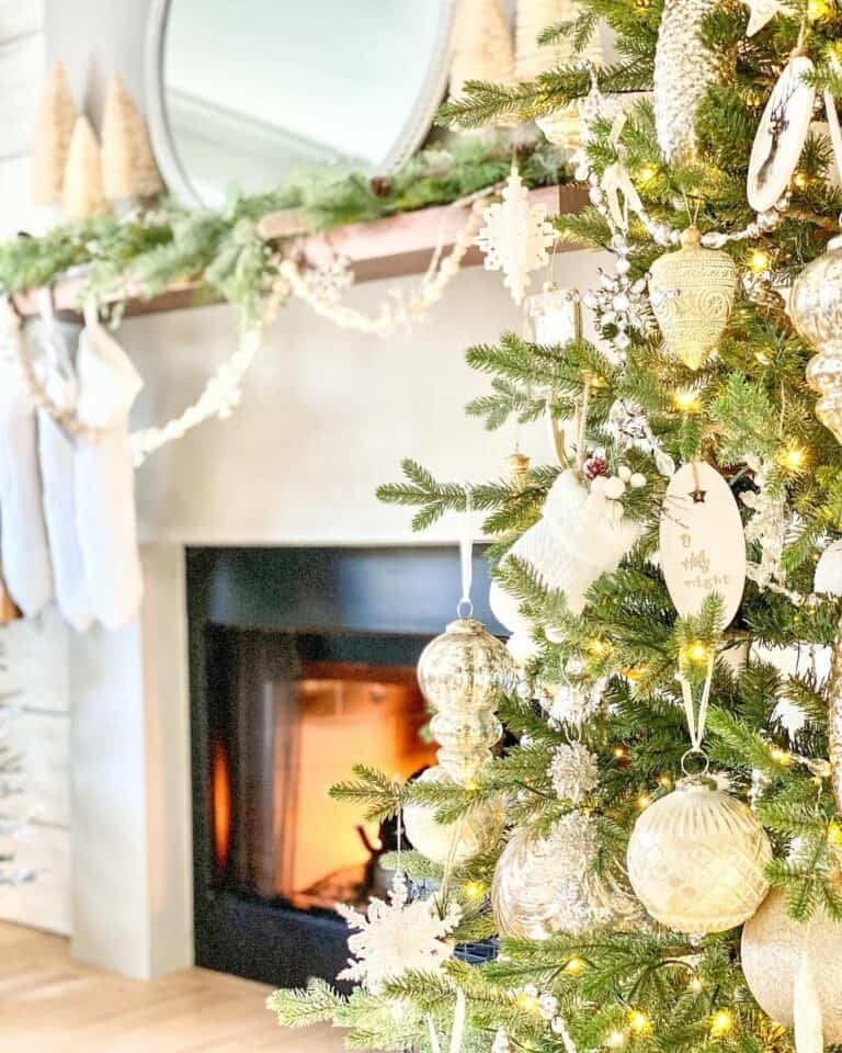 Metallic Golden Ornaments