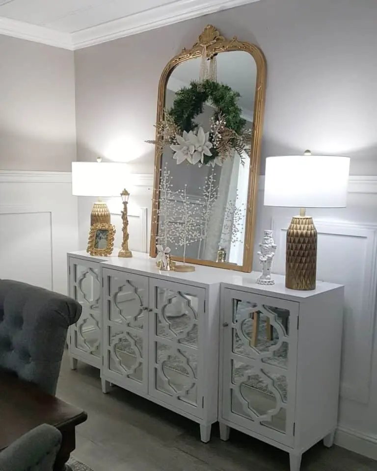 Mirrored Console Table