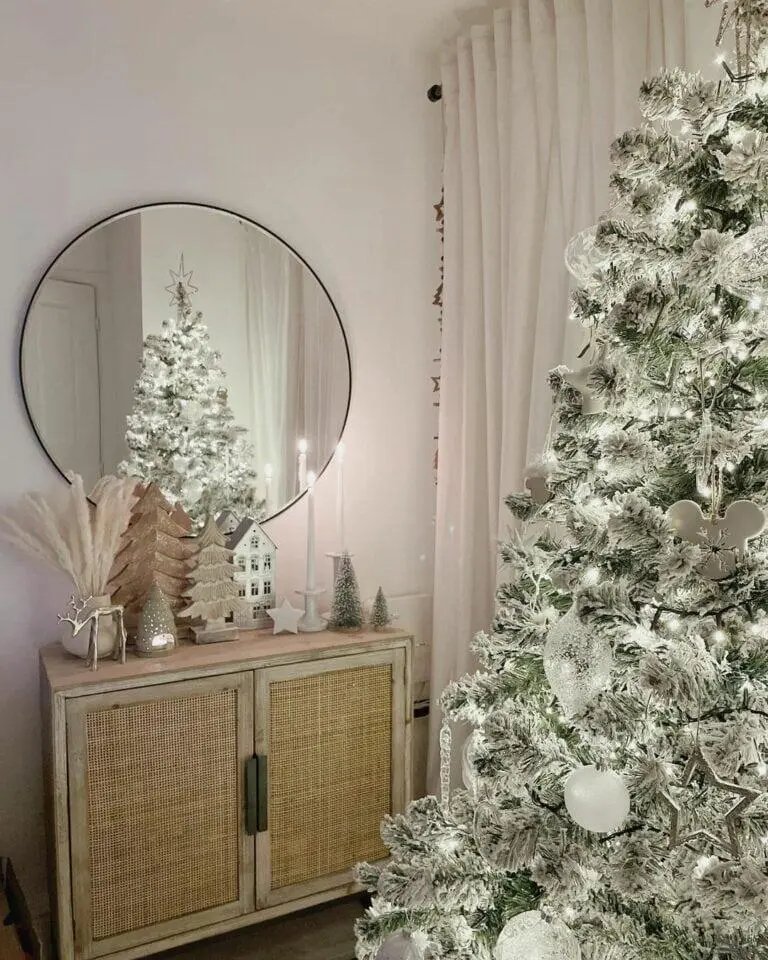 Mirrored Tree Reflection
